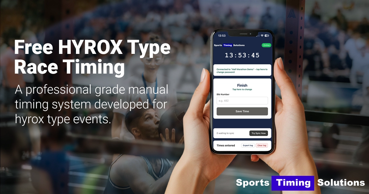 Free Race Timing For Hyrox And Hybrid Fitness Events